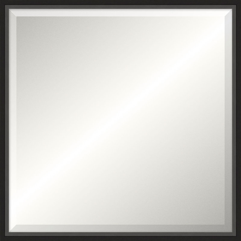 Ridgeline Solid Wood Mirror, Square, 23.5" x 23.5"