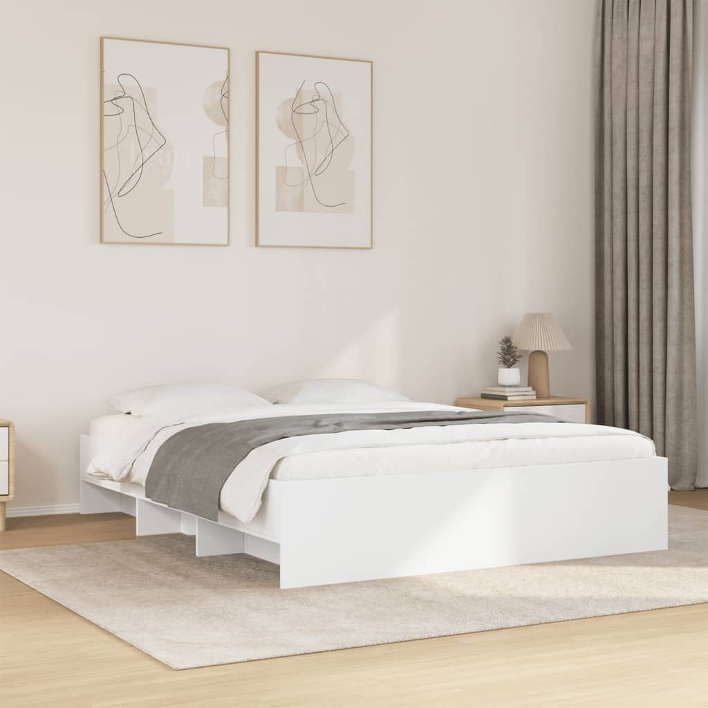 Vidaxl Bed Frame Without Mattress Engineered Wood