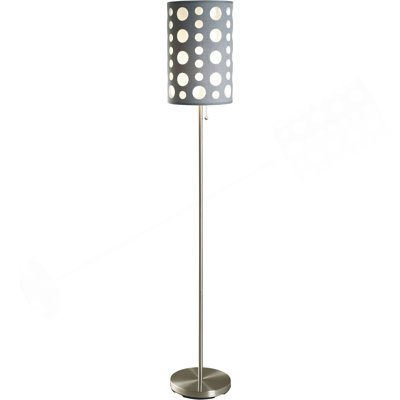 LAMPE RÉTRO 62 GRIS / BLANC