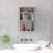 Bathroom Mirrored Cabinet