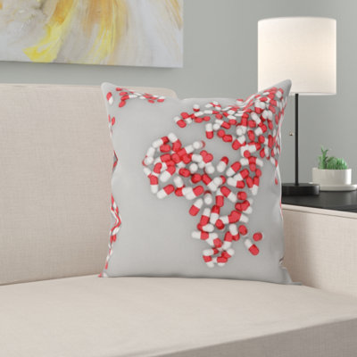 World Throw Pillow