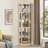 Lighted Corner Curio Cabinet  Elegant Glass Display Case For Living Room & Bar Storage  Perfect For Antique Collections & Wine  Includes Builtin Lighting-715916443