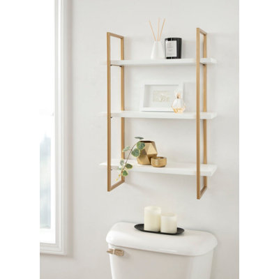 Netta 3 Piece Metal Accent Shelf