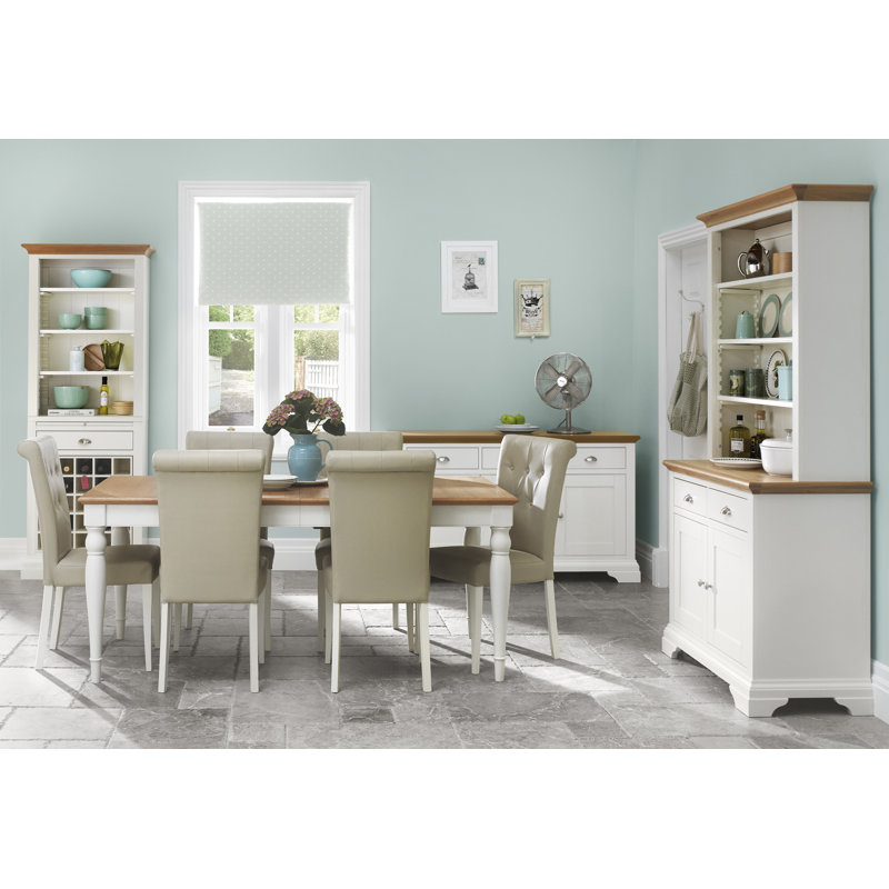 Ziggy Upholstered Side Chair, Ivory, White