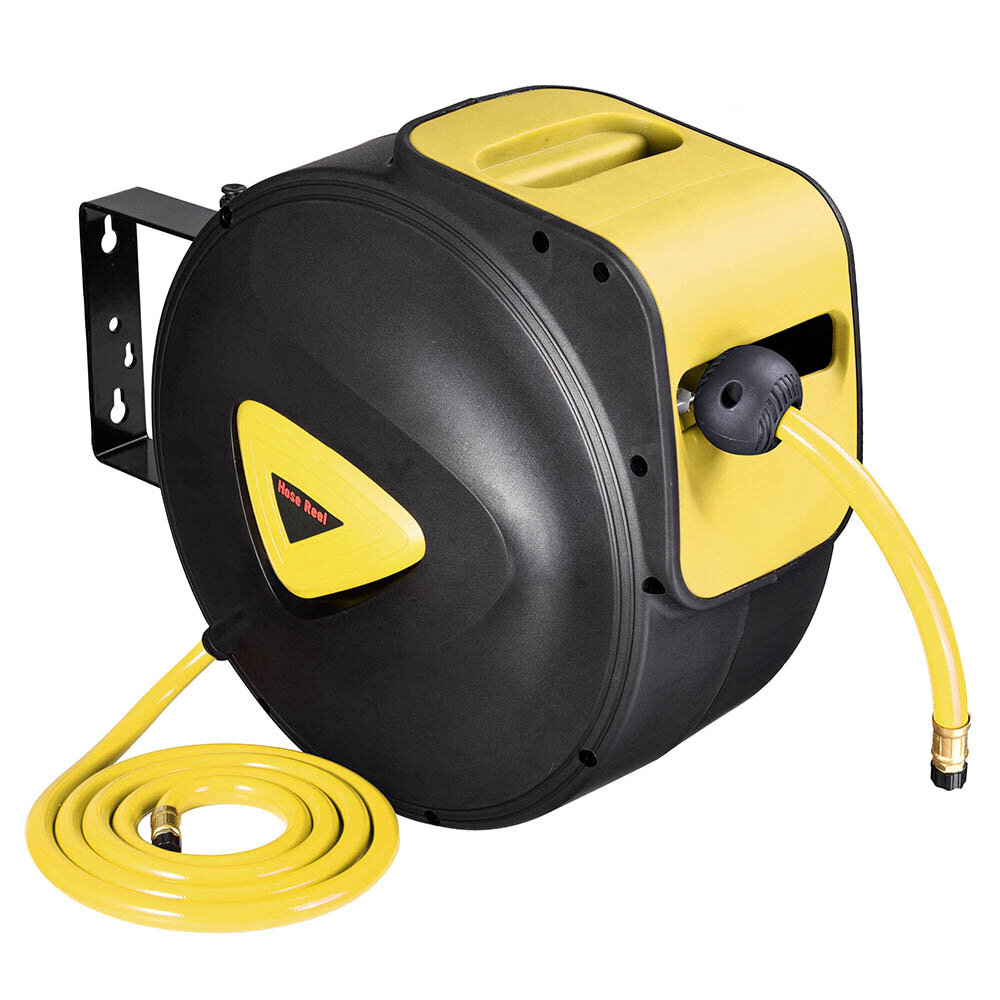Sunneday Plastic 65-ft Wall-mount Hose Reel in the Garden Hose Reels  department at