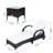 Stutler 200cm Long Reclining Chaise Lounge Set with Cushions and Table-30590020