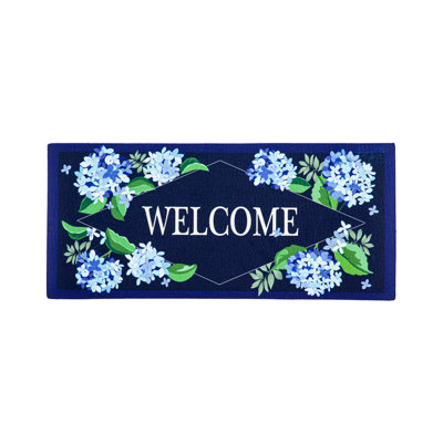 Tapis Aedel Hydrangea Welcome Sassafras