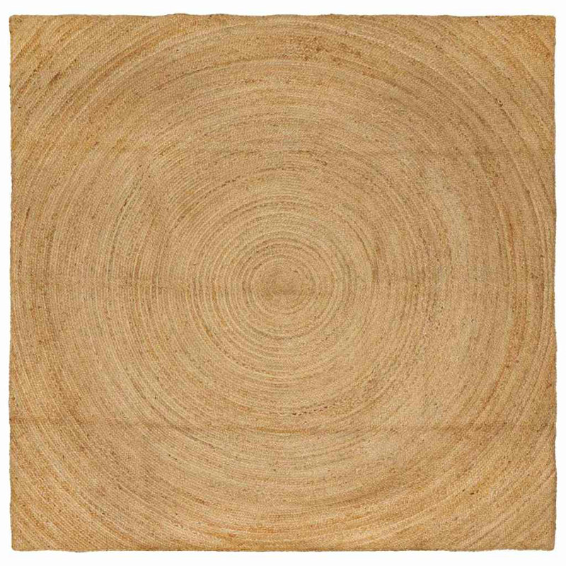Solid Colour Standard Area Rug, Square 200 cm