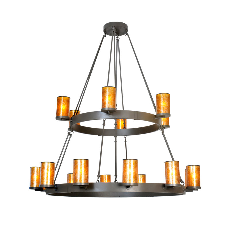Rustic Lodge 18 - Light Chandelier