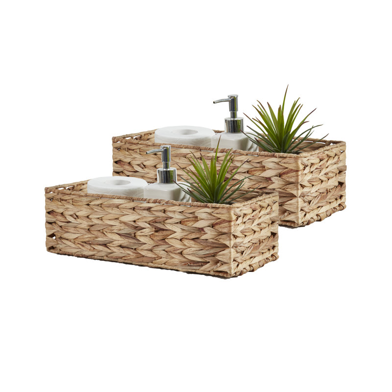 Panier en jacinthe d'eau
