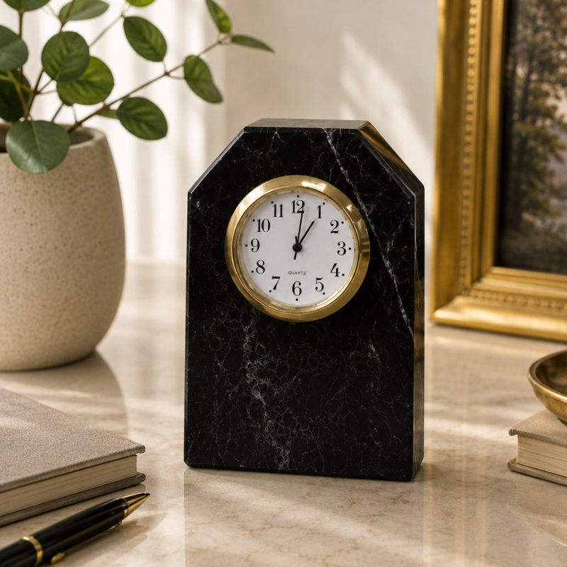 Mechanical Tabletop Clock in