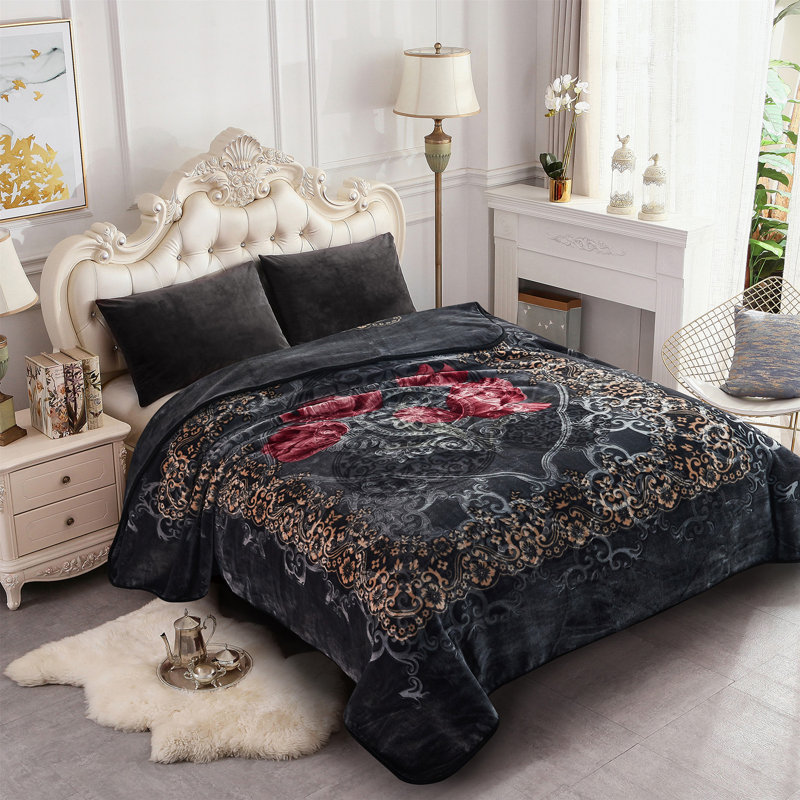 Couverture Jan-S20210814, Gris floral