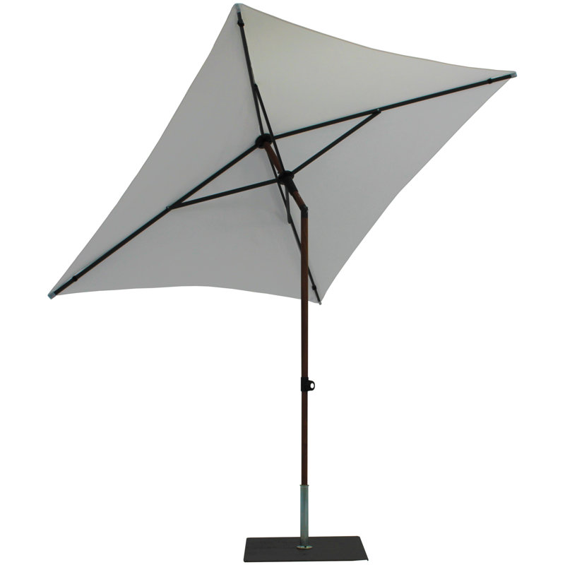 Aolaith 200cm Market Parasol, Grey