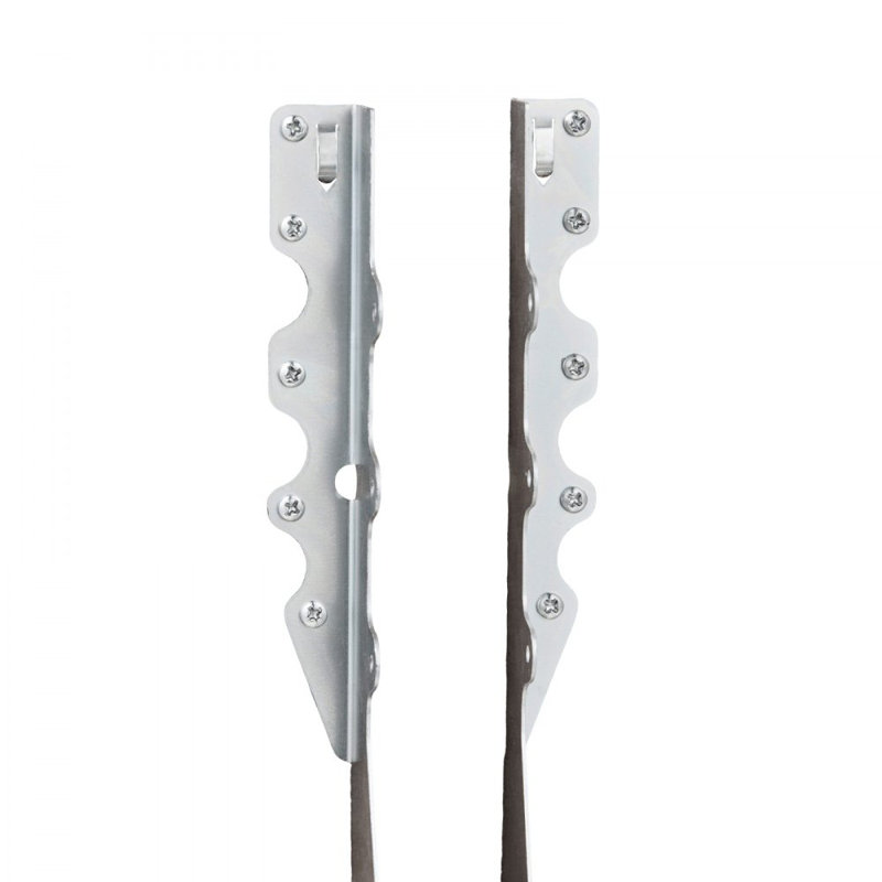 Taille intérieure du support de solive à montage frontal 1,57 x 1,50 x 7,83 po / 40 x 38 x 199 mm