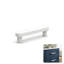 ROUS Hardware Mid-Century Modern Cabinet Handle 1-Count-754302900-754302903