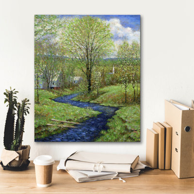 Toile épique «Ready Spring» par Michael Fratrich, 20 po x 24 po