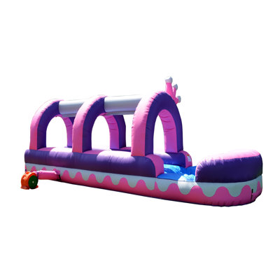 Tiara Inflatable Slip N Slide Bounce House