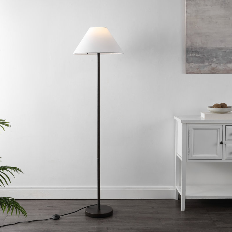Tyrielle 65'' Black Accent Floor Lamp
