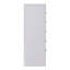 Commode Moreland G002900-CH, blanc scintillant