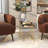 Oakengates Metal Round Nesting Side End Accent Table with Mirrored Glass Top Set-887595560