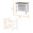 Kitchen Island, Four Legs, Three Shelves-1266512338
