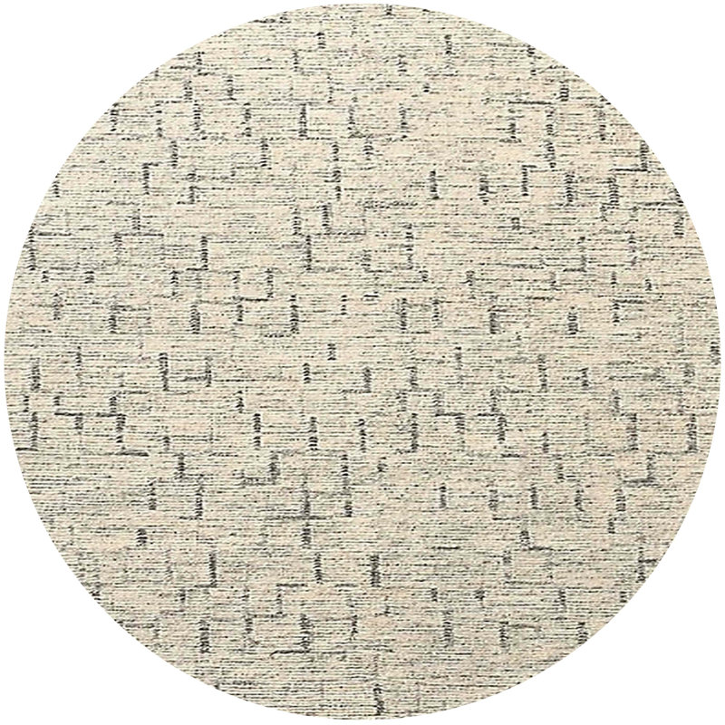 Moroccan Indoor Rug, Round 4'