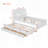 Wooden LED Platform Bed with Trundle-1925299496-1925299506