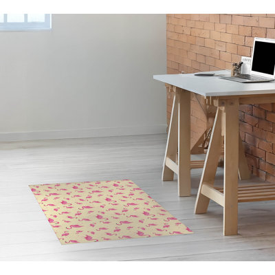 Tapis de bureau Summer Flamingo