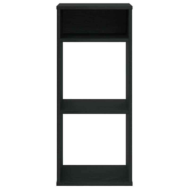 Adamsdale 34cm W Bookcase, (4 Shelves) 80 cm H x 34 cm W x 31 cm D, Black
