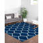 Tapis bleu marine Nariman-979937483