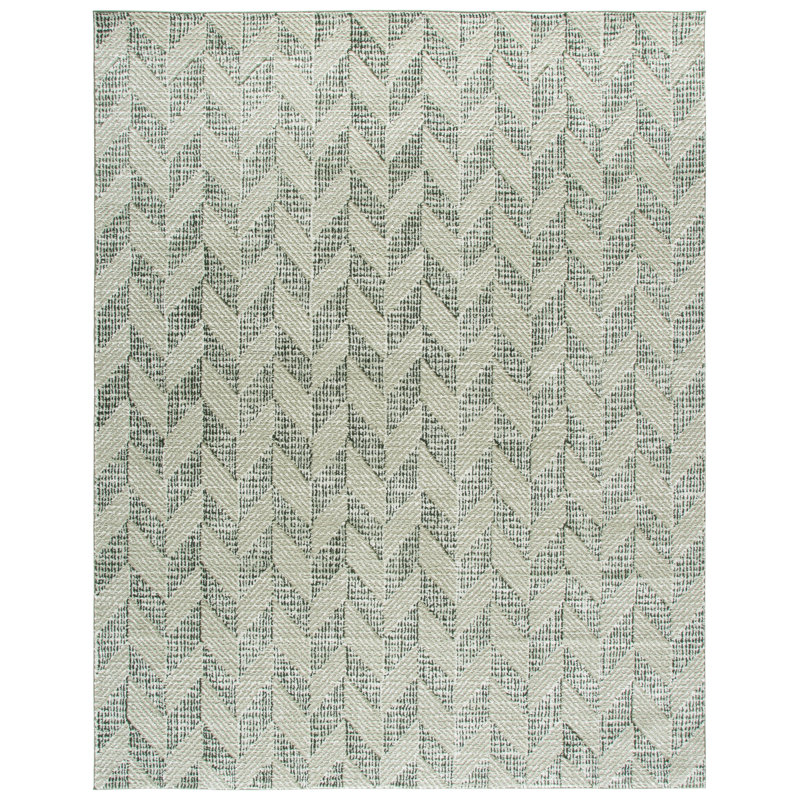 Tapis géométrique Iturralde Performance, Rectangulaire 8 pi x 10 pi
