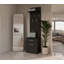 Sheena Shoe Cabinet with Wall Coat Rack