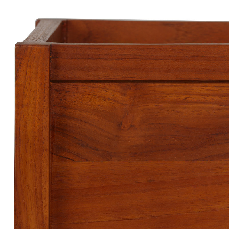Jakar Plant Stand Riser in Solid Teak Wood 12x12x17.5