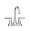 Robinet de lavabo de salle de bain à 2 poignées certifiées CUPC de 7,86 po d'Uniwa (finition chromée)-128897638