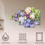 Ensemble de 5 panneaux d'art mural - "Irises In Shades Of Lavender" par Joanne Porter 