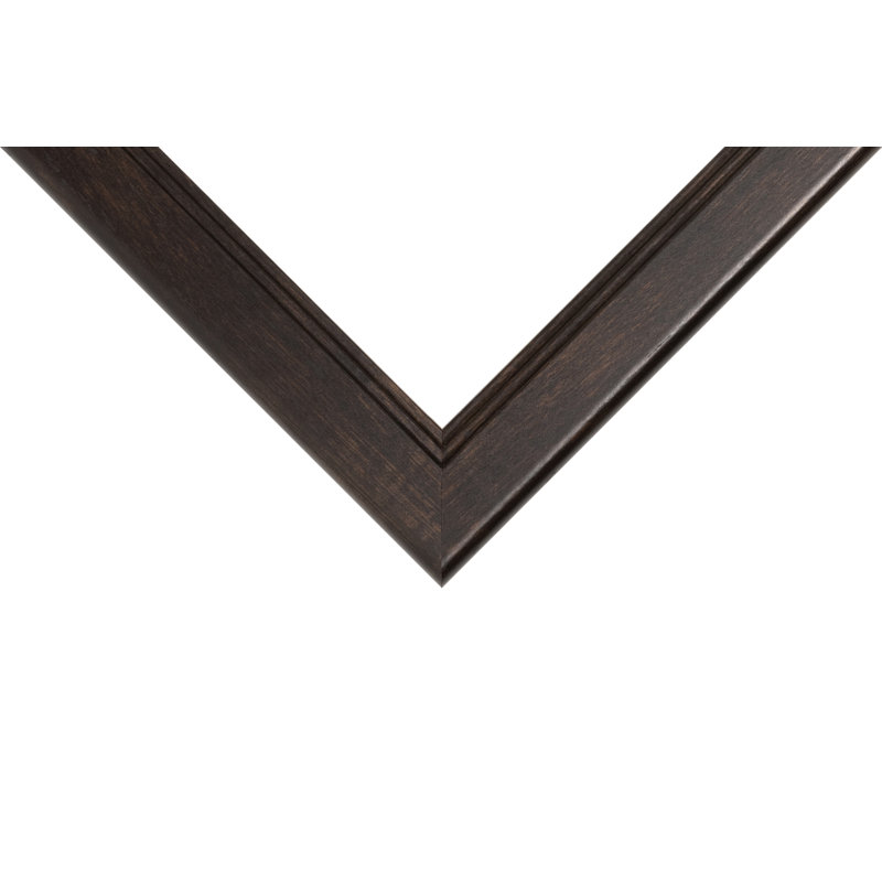 11x14 Picture Frame Brown Modern Living Style 14061 , 1.375 Inch MDF Moulding , Includes Glass and Backing , Wall Display Frame for Art, Posters, or Photos 