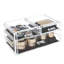 23.8x15.3x29.6cm Plastic Makeup Organiser