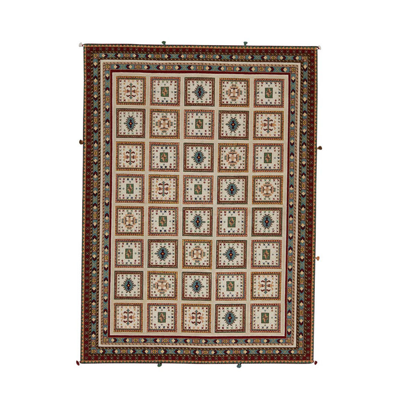 Hand Woven Silk Oriental Area Rug