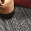 Tapis intérieur / extérieur bleu / gris / ivoire Ragin-363428777
