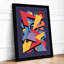 Colour Forms In Motion Geometric - Print-1474824009-1474824015
