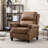 34.6" Wide Classic And Overstuffed Soft Vegan Leather Pushback Recliner With Nailhead Trim (Set Of 3)-100759607