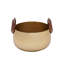 Heron Set of 2 Metal Bowls - 10" and 12" Aluminum Bowl Set in Metallic Gold - Decorative Pair for Home Use