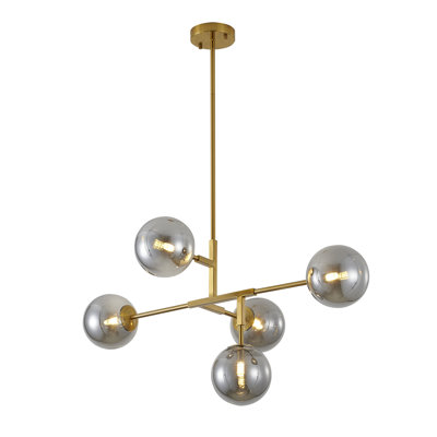 Lustre moderne 5 lumières