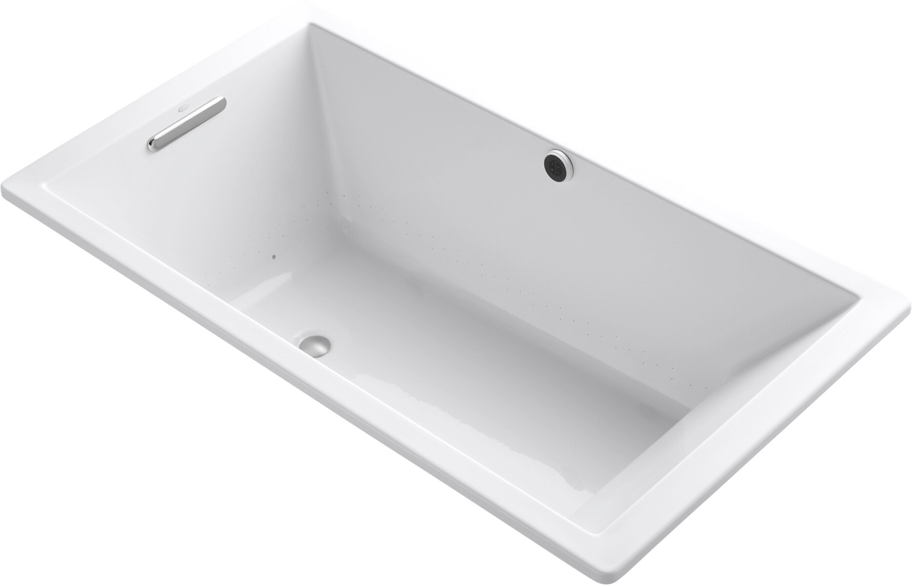 Kohler Underscore Rectangle 72 x 42 Heated Bubblemassage Air