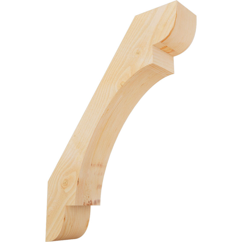 Attelle de genou olympique, Sapin de Douglas, Sciage brut, H 34 po x l 6 po x P 26 po