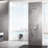 Rainshower™ Smartactive Multi Function Fixed Shower Head with SpeedClean Nozzles-28941864