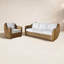 Melbourne Wicker 2 Piece Patio Conversation Set