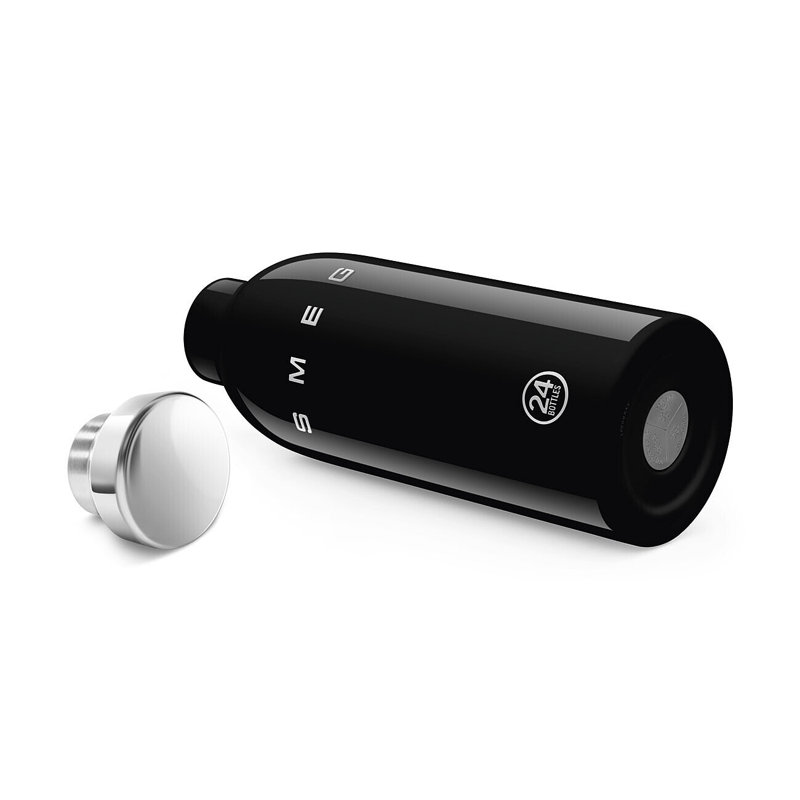 Smeg X 24 bouteilles Clima 500 ml, Noir