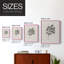 Impression florale vintage encadrée CCXI - bois massif-112363875-112363873
