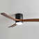 Ceiling Fans with Lights Dimmable and Remote Control Flush Mount